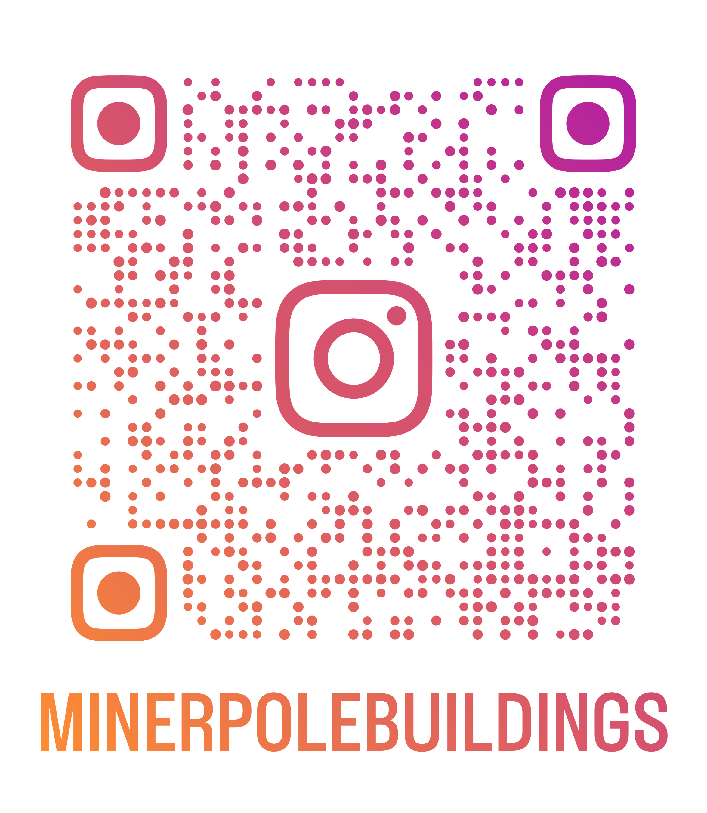 Miner Pole Buildings QR code